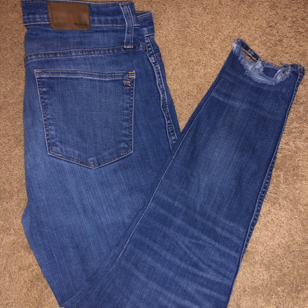 Madewell 10” High Riser Skinny Skinny